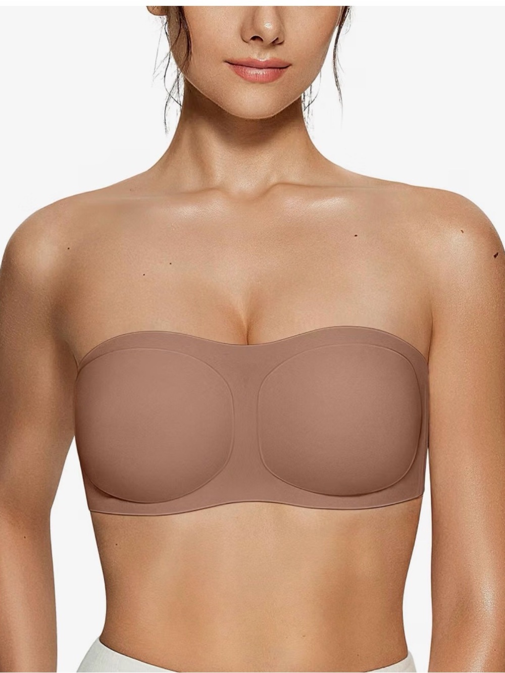 Strapless Nude Seamless Bandeau Bra